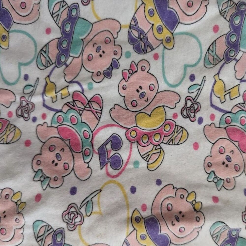 3/$20 Vintage Cotton Club Ballet Dancing Bears Playsuit, 24mo (K3) - Picture 3 of 7